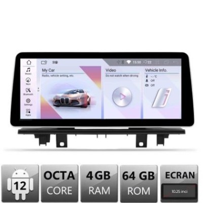 Navigatie BMW X1 F48 2014-2016 cu ecran NBT Android ecran 10.25&amp;quot; 4+64 4G BT CarStore Technology foto
