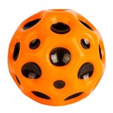 Cumpara ieftin Minge antistres, saltareata, jucarie pentru copii, poliuretan, diametru 6.6 cm, elastica, portocaliu