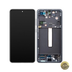 Display cu Touchscreen Samsung Galaxy S21 FE 5G G990 cu Rama Gri Service Pack GH82-26590A