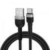 Cablu Date si Incarcare USB-A - USB-C WZK WNBAC1, 20W, 1m, Negru, Universal