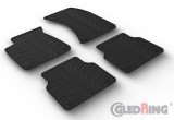 Set covorase auto din cauciuc Audi A8 (D4), 2009-2017 Sedan/Limuzina, pentru modele cu cutie automata, 4 bucati, Gledring AutoDrive ProParts