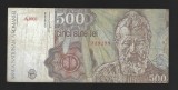 ROMANIA 500 LEI 1991 - APRILIE [5] P-98b , Seria A.0003 / 228298