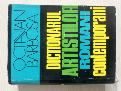 Dictionarul artistilor romani contemporani , Octavian Barbosa , 1976 foto