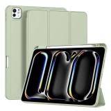 Husa tableta pentru ipad pro 11 (2024), flex trifold, matcha green