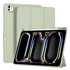 Husa tableta pentru ipad pro 11 (2024), flex trifold, matcha green foto
