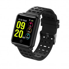 Ceas Smartwatch Sport Xblitz Touch, Bluetooth 4.2, 180 mAh, ecran TFT, Negru foto