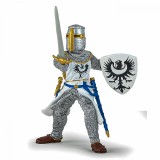 Papo Figurina Cavaler Alb Cu Sabie, Personaje Medievale Fantastice