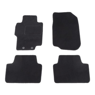 Set covorase auto mocheta Velor HONDA ACCORD (CL/CM/CN) Sedan/ESTATE (EU), 10.2002-09.2005; ACCORD Sedan/KOMBI (EU), 09.2005-03.2008, negru, foto