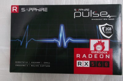 Placa video Sapphire Radeon RX 560 PULSE 2GB GDDR5 128-bit DX12 bonus cablu Hdmi foto