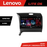 Navigatie Android Lenovo pentru Kia Cerato 2013-2017, 6+128 GB, 8 nuclee
