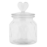 Cumpara ieftin Borcan sticla transparenta &Oslash; 11x16 cm