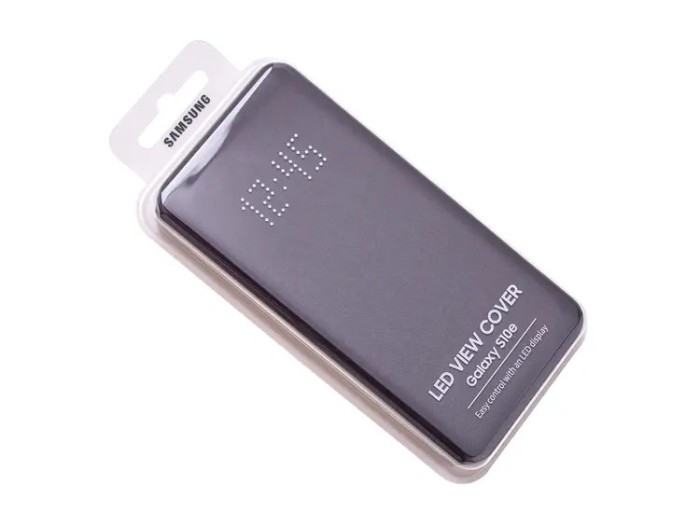 Husa de protectie Samsung Galaxy S10 e LED view cover black
