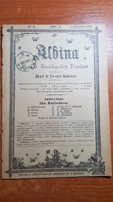revista albina 1 decembrie 1902-25 ani batalia de la plevna,foto castel peles foto