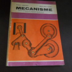 MECANISME MANUAL CLS XI LICEE IND, MATE-FIZICA- Manolescu, Popovici,EDP,1984