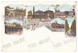 237 - BUZIAS, Litho, Romania - old postcard - used - 1898, Circulata, Printata