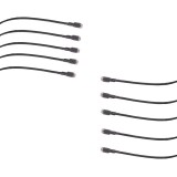 Set 10 papuci electrici mama 2.8 mm cu fir elSales ELS-PEM48, negru