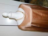 Bluza noua Germania, matase naturala satinata masura 52, etichete atasate, Casual, Maneca lunga