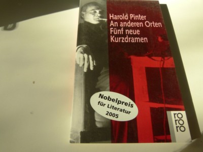 An andere Orten- Harold Pinter foto