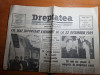 Dreptatea 29 aprilie 1992-vizita regelui mihai in romania,art. si fotografii