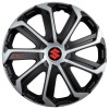 Set 4 Capace Roti Evo Gri-Negru R14, Pentru Suzuki, Autohelix MSA