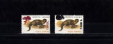 M1 TX9 6 - 2001 - Animale 1993 - supratipar &quot;sarpe&quot;, Fauna, Nestampilat