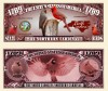 !!! SUA = FANTASY NOTE (TJ6) = NORTH CAROLINA , NORTHERN CARDINAL - 2023 - UNC