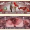 !!! SUA = FANTASY NOTE (TJ6) = NORTH CAROLINA , NORTHERN CARDINAL - 2023 - UNC