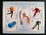 Coliță Filatelică Jocurile Olimpice de Iarnă Torino 2006 (Elisabeta Lipă &amp; Probe Olimpice de Iarnă) / Poșta Rom&acirc;nă - A583