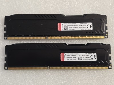 Kit memorie RAM Kingston HyperX FURY 16GB (2 x 8GB) DDR3 1866MHz HX318C10FB/8 foto