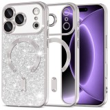 Asteroid GSM - Luxury Glitter MagSafe - iPhone 18 Pro / iPhone 17 Pro - Silver