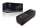 Conceptronic ZEUS05E 650VA 360W UPS, Schuko x 6 (3x surge