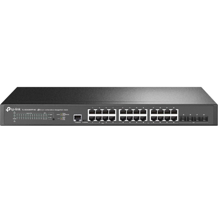 &quot;JetStream&trade; 24-Port 2.5GBASE-T and 4-Port 10GE SFP+ L2+ Managed Switch