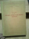 Paul Cornea; D. Pacurariu - Curs de istoria literaturii romane moderne (1962)