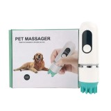 Cumpara ieftin Aparat de masaj SpectrumPoint&reg; pentru caini si pisici, 3 moduri si 5 capete pentru masaj complet al corpului si ameliorarea tensiunii, Portabil, Alb