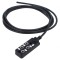 Cutie de conexiuni M8 PIN: 3 3m soclu 6A -20&divide;80&deg;C IP67 IN: 4