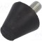 Picioruş vibro-absorbant ELESA GANTER &Oslash;38mm M10 Duritate Shore 55&plusmn;5 Sarcină 1117N