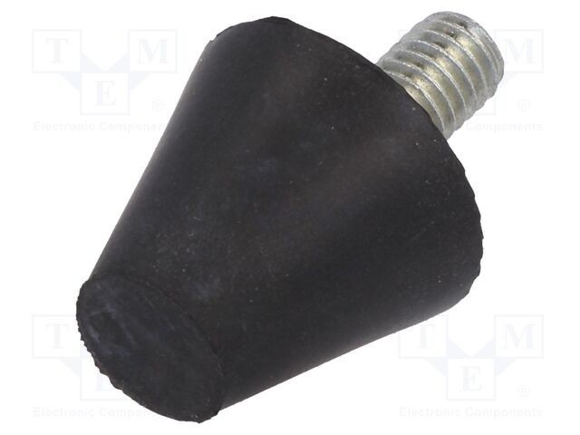 Picioruş vibro-absorbant ELESA GANTER &Oslash;38mm M10 Duritate Shore 55&plusmn;5 Sarcină 1117N