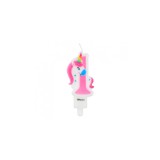 Lumanare tort, Unicorn 7.8 cm-Tip Cifra 1