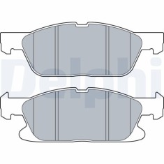 Set placute frana fata DELPHI, Ford Galaxy (Ck) 01.2015-, S-Max (Cj, Wa6), 01.2015-, Fata; puntea fata