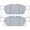 Set placute frana fata DELPHI, Ford Galaxy (Ck) 01.2015-, S-Max (Cj, Wa6), 01.2015-, Fata; puntea fata