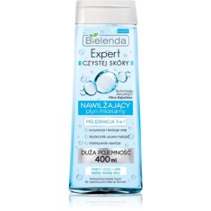 Bielenda Expert Pure Skin Moisturizing apa pentru curatare cu particule micele 3 in 1 400 ml foto