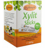 Indulcitor 100% Xylitol 200 grame ( 50 plicuri x 4 grame) Birkengold