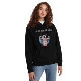 Hanorac dama negru - Give me space - L