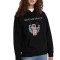 Hanorac dama negru - Give me space - L