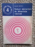 Iulian Mincu - Notiuni elementare de alimentatie rationala