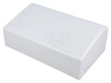 Carcasă desktop ABS gri 215x130x75mm
