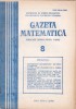 Gazeta Matematica nr. 8 / 1988 - Culegere Exercitii Matematica