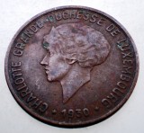 2.193 LUXEMBURG LUXEMBOURG CHARLOTTE 10 CENTIMES 1930, Europa, Bronz