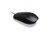 LN MOUSE OPTICAL USB BLACK, Lenovo