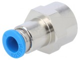 Racord Push-In Simplu cu Garnitură din Cauciuc NBR, -0,95&divide;6bar
